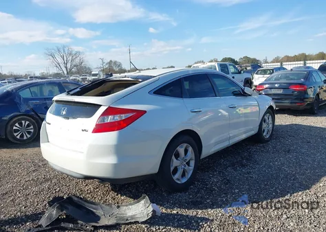 2012 Honda Crosstour Ex-L z USA, uszkodzony, nr VIN 5J6TF1H5XCL005057